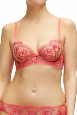 Dita Von Teese Lingerie Evelina Blood Orange Bra New In