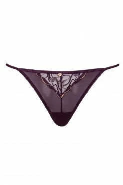 Scantilly New In Fascinate Plum Thong