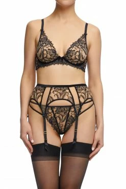 Dita Von Teese Lingerie Nocturnelle Black Suspender