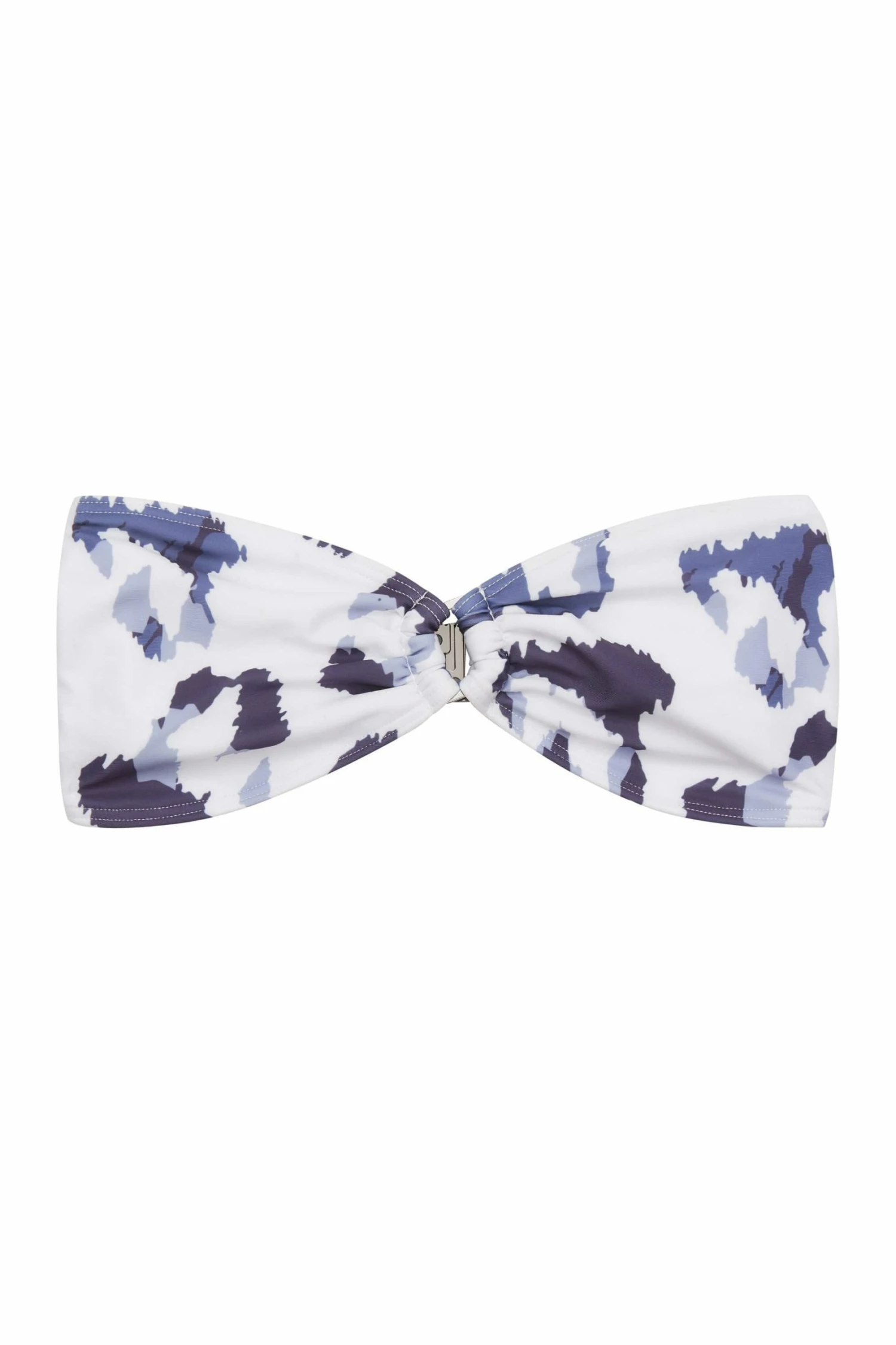 Outlet 💯 Wolf & Whistle Blue Eco Leopard Bandeau 🔔 5 Wolf & Whistle Blue Eco Leopard Bandeau