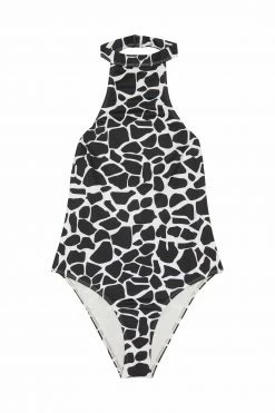 Hot Sale 👍 Wolf & Whistle White Eco Giraffe 🩱 Swimsuit Swimwear 🎁 6 Wolf & Whistle White Eco Giraffe Swimsuit Swimwear