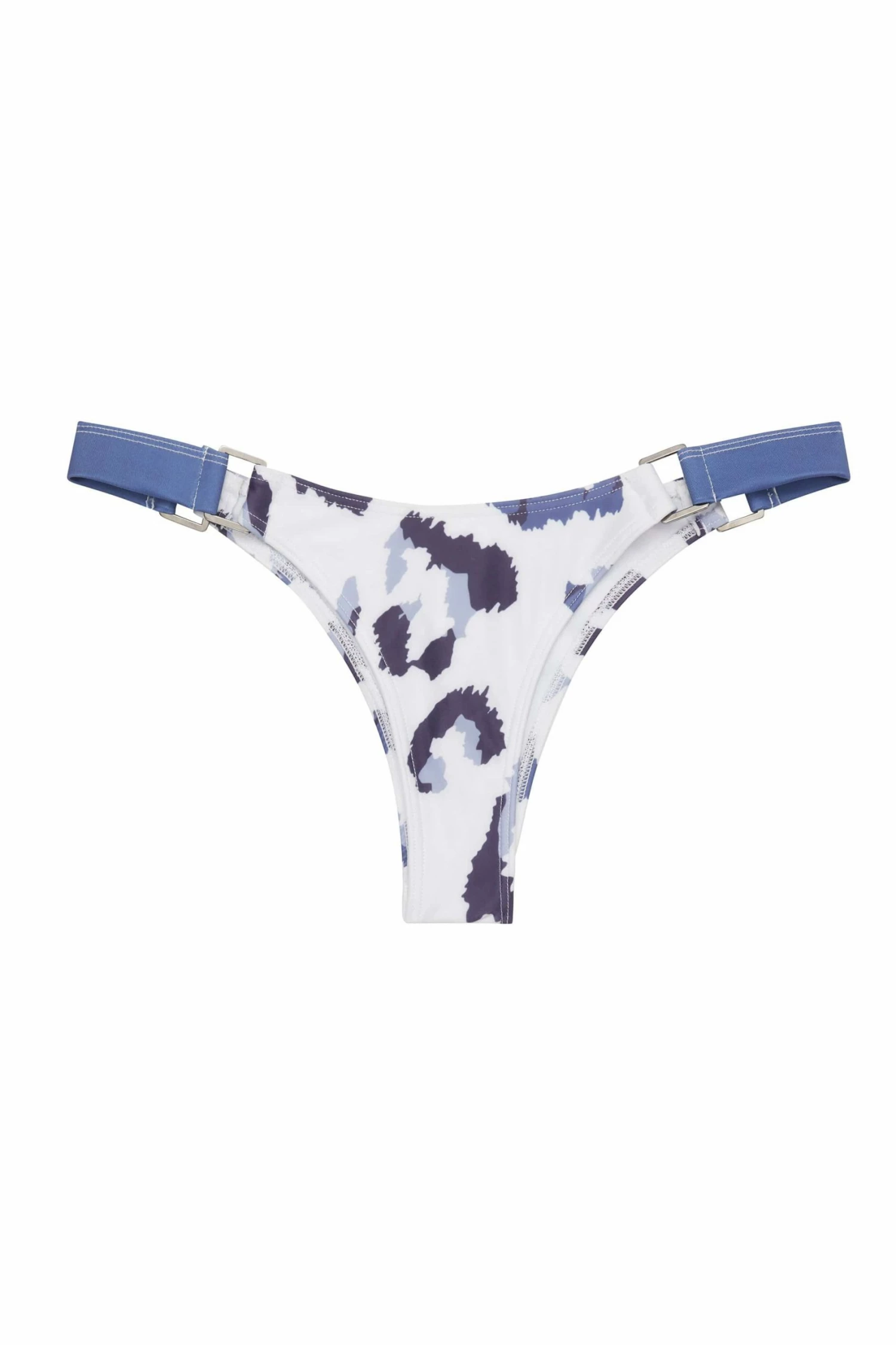 Promo ⭐ Wolf & Whistle Blue Eco Leopard Brazilian Brief Knickers 👍 5 Wolf & Whistle Blue Eco Leopard Brazilian Brief Knickers