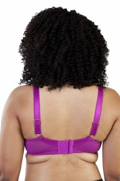 Playful Promises Curve Exclusive Bras Carmen Pink Lace & Satin Longline Bra