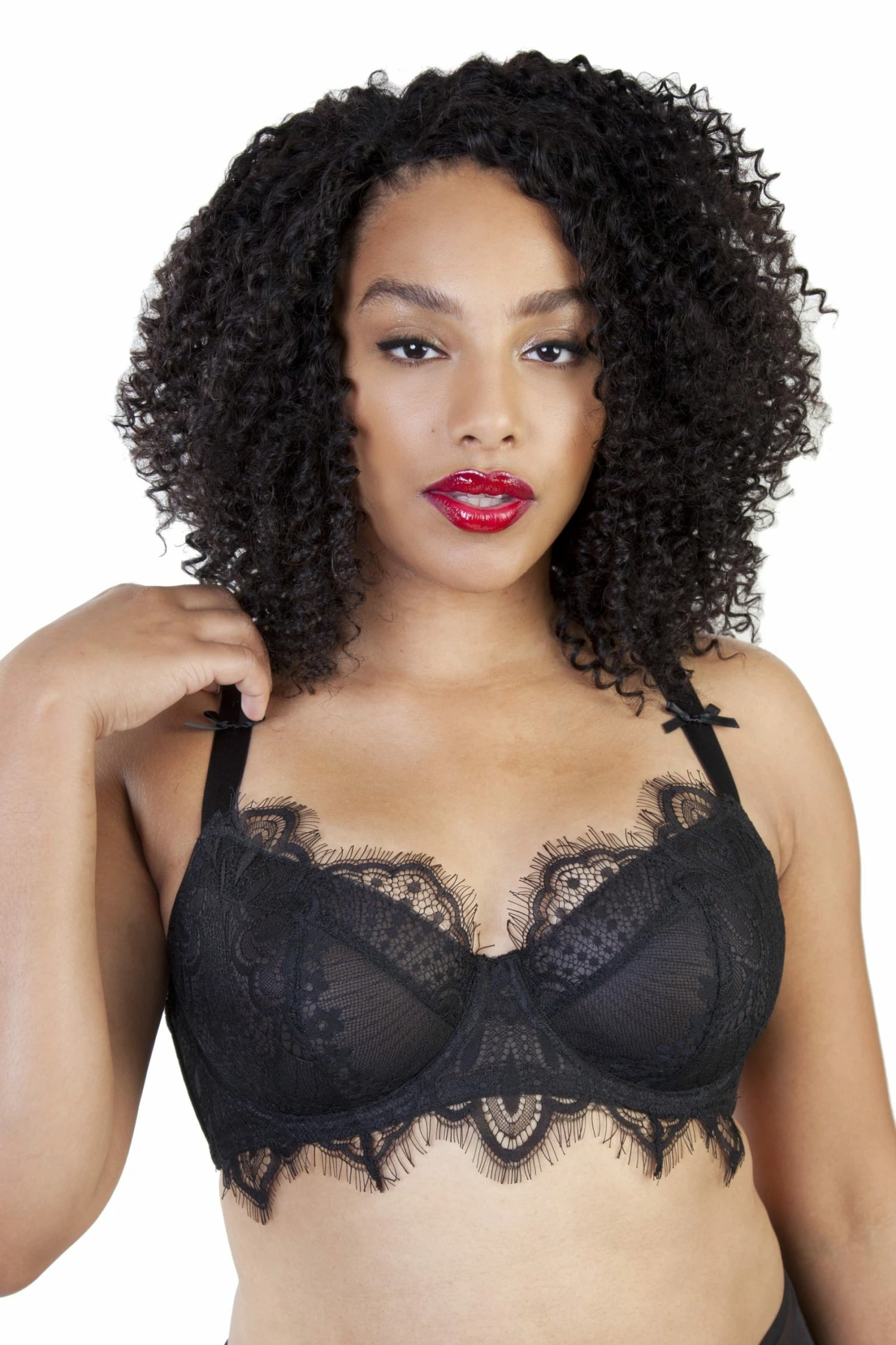 Best reviews of 🥰 Playful Promises Curve Exclusive Bras Holly Black Mesh & Lace Bra ✨ 1 Playful Promises Curve Exclusive Bras Holly Black Mesh & Lace Bra