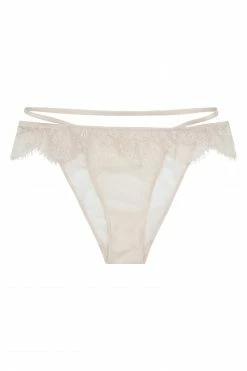 Wolf & Whistle WW X Charlotte McKinney Gigi Blush Cut Out Side Brief Knickers