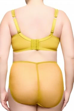 Dita Von Teese Lingerie New In Julies' Roses Chartreuse Underwire Curve Bra