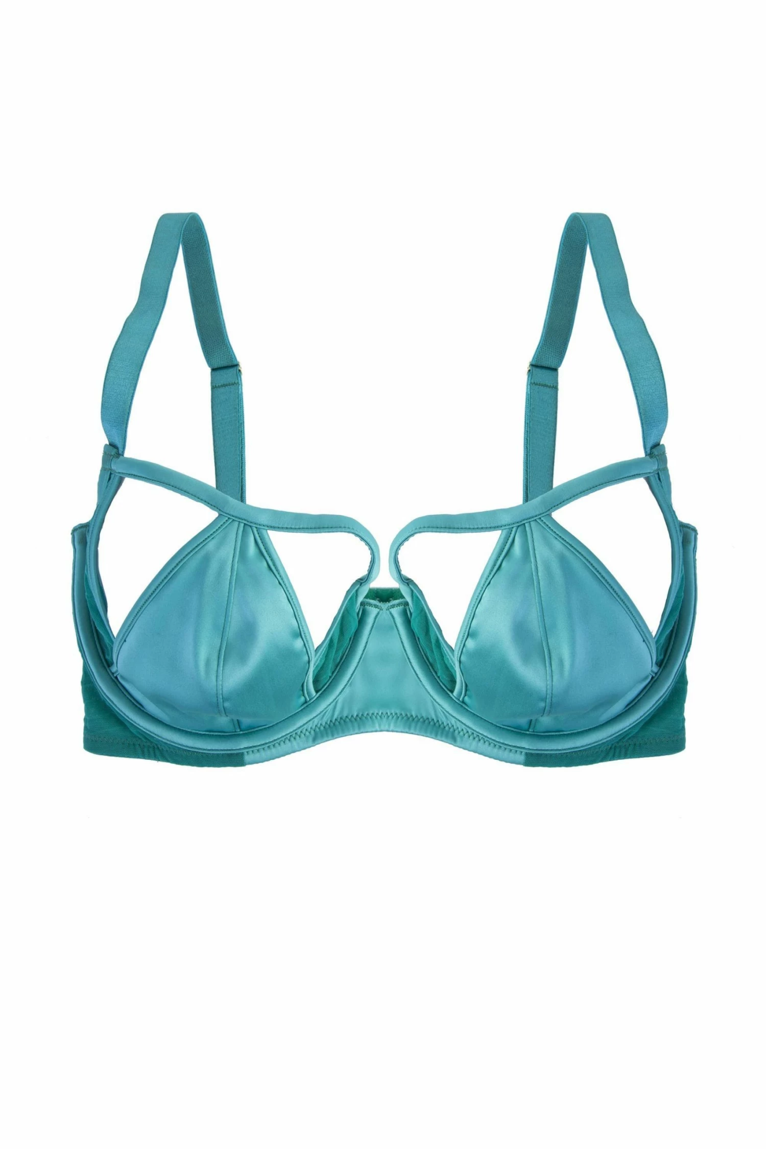 Flash Sale ✨ Playful Promises Bras Junko Turquoise Origami Cut-out DD/E-K Bra 👏 1 Playful Promises Bras Junko Turquoise Origami Cut-out DD/E-K Bra