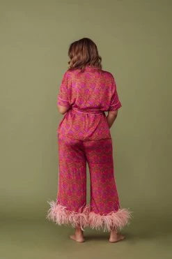 Kilo Brava Cheetah Shell Print PJ Set