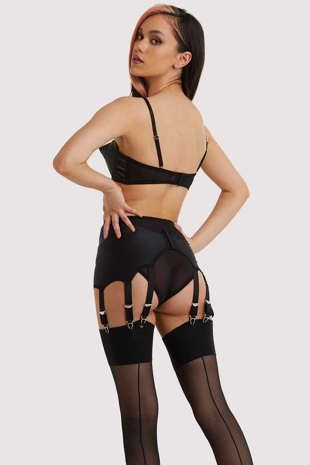 Flash Sale 😍 Kiss Me Deadly Suspenders Retro Classics 8-Strap Suspender Belt 🌟 5 Kiss Me Deadly Suspenders Retro Classics 8-Strap Suspender Belt