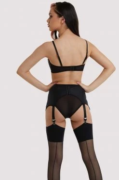 Kiss Me Deadly Retro Classics 6-Strap Suspender Belt Suspenders