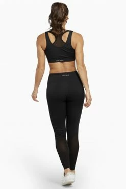 Wolf & Whistle Mesh Panel High Waisted Activewear Leggings