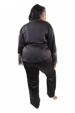 Playful Promises Curve Exclusive Joanie Satin PJ Set Nightwear