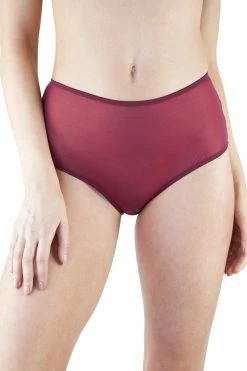 Playful Promises Knickers Juliet Wine High Waist Brief