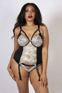 Playful Promises Curve Exclusive Renee Embroidered Basque B - K