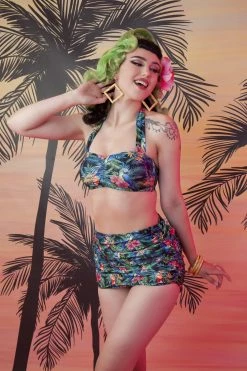 Collectif X Playful Promises Jungle Balcony Top