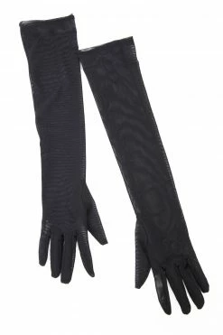 Bettie Page Lingerie Accessories Mesh Gloves