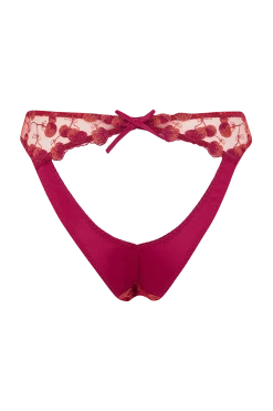 Cheap ๐ Coco De Mer New In Naomi Cherry Embroidered Peep Back Brief ๐ 5 Coco De Mer New In Naomi Cherry Embroidered Peep Back Brief