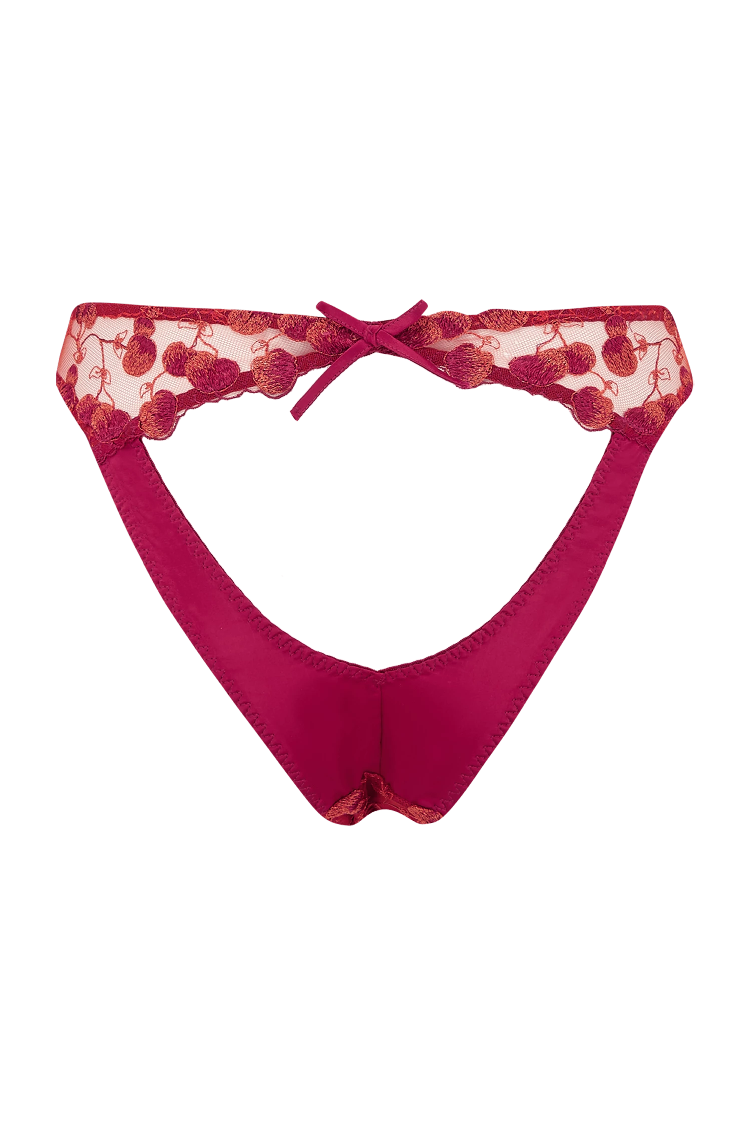 Cheap ๐ Coco De Mer New In Naomi Cherry Embroidered Peep Back Brief ๐ 3 Coco De Mer New In Naomi Cherry Embroidered Peep Back Brief