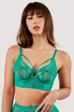 Best reviews of ๐ Playful Promises Eddie Green Crossover Wrap Bra New In ๐ 24 Playful Promises Eddie Green Crossover Wrap Bra New In