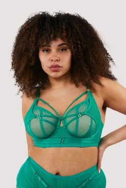 Best reviews of ๐ Playful Promises Eddie Green Crossover Wrap Bra New In ๐ 28 Playful Promises Eddie Green Crossover Wrap Bra New In