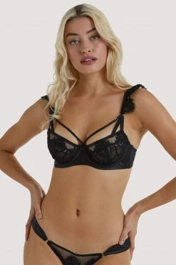 Playful Promises Anneliese Black Lace Bra Bras