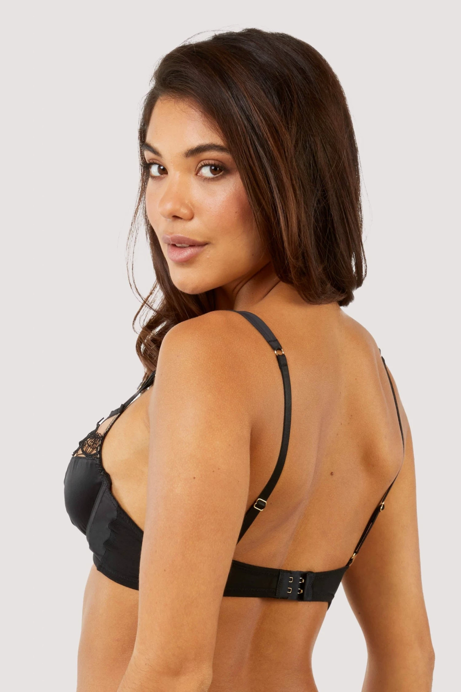 Deals 🥰 Playful Promises New In Wren Black Lace And Illusion Mesh Bra 🤩 7 Playful Promises New In Wren Black Lace And Illusion Mesh Bra