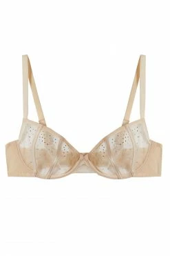 Playful Promises New In Nola Toffee Diamante Studded Bra