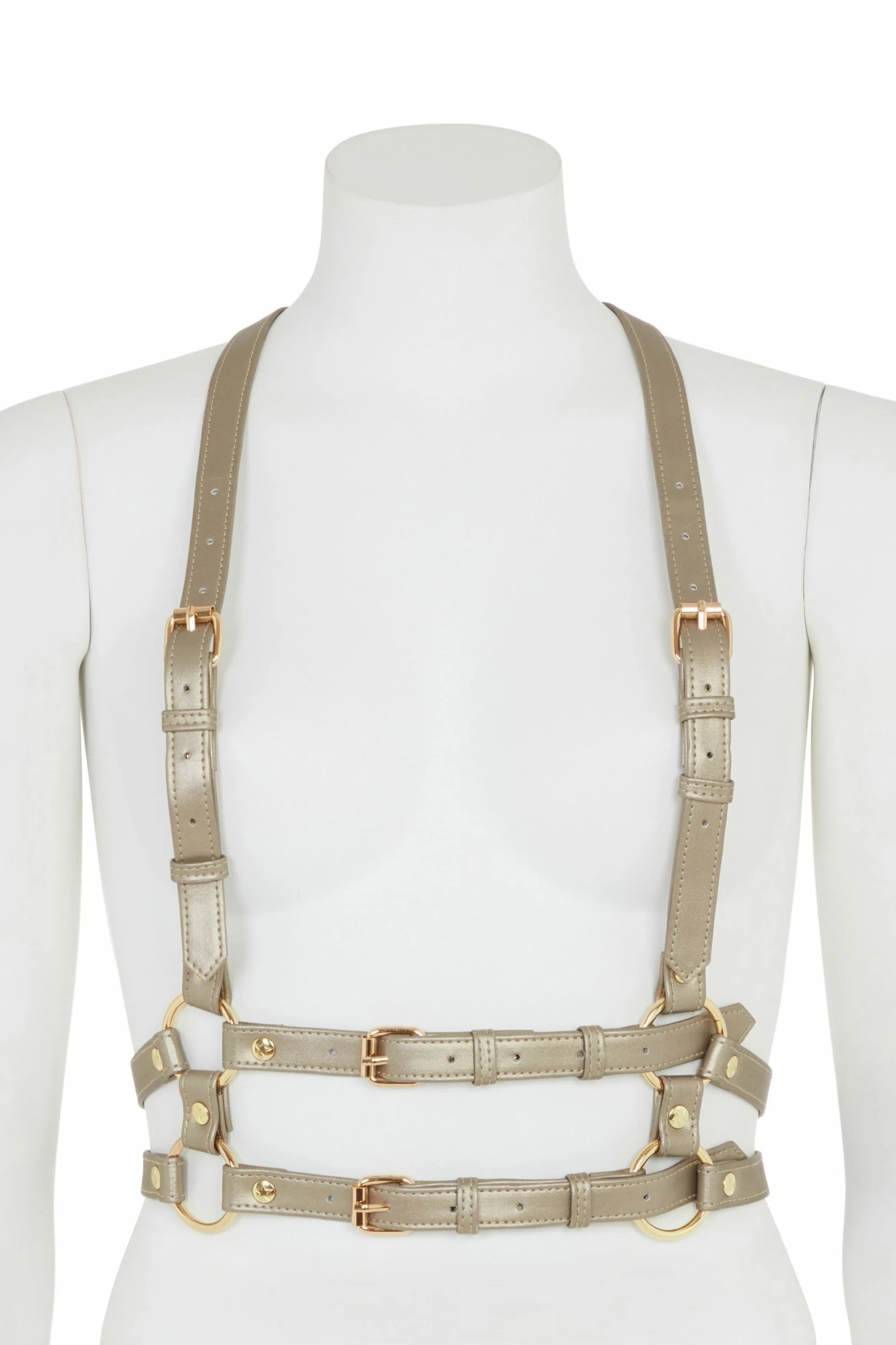 Promo ๐ Regalia Pale Gold Chest Harness ๐งจ 4 Regalia Pale Gold Chest Harness