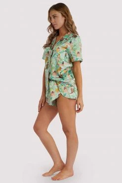 Cheap 🌟 Playful Promises Bodil Jane Recycled Nudes & Flowers Short Sleeved 👚 Shirt Nightwear 🔔 20 Playful Promises Bodil Jane Recycled Nudes & Flowers Short Sleeved Shirt Nightwear