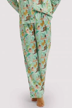 Playful Promises Nightwear Bodil Jane Recycled Nudes & Flowers Trousers