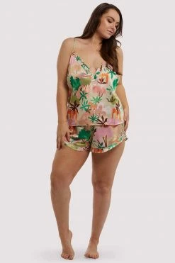 Promo ๐ Playful Promises Alja Horvat Recycled Abstract Print Cami Top Nightwear ๐งจ 14 Playful Promises Alja Horvat Recycled Abstract Print Cami Top Nightwear