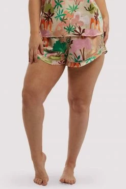 Top 10 😉 Playful Promises Nightwear Alja Horvat Recycled Abstract Print Short 😉 14 Playful Promises Nightwear Alja Horvat Recycled Abstract Print Short