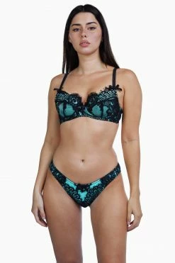 Playful Promises Jaquelina Mint Contrast Brazilian Brief