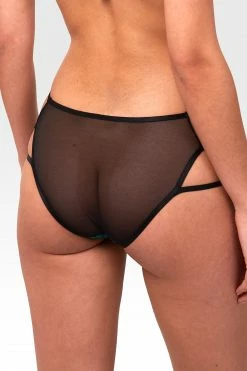 Playful Promises Dakota Green & Gold Snake Brief New In