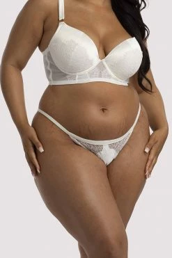 Playful Promises Melina Ivory Tanga Free Sexy Summer Brief