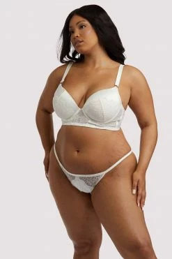 Playful Promises Melina Ivory Tanga Free Sexy Summer Brief