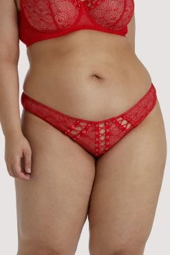 Playful Promises Florence Red Brief