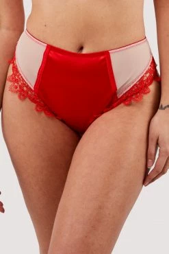 Playful Promises New In Anaise Red Highwaist Brief