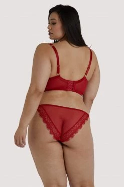 Playful Promises Knickers Melina Red Tanga Brief