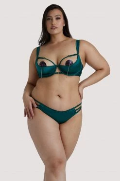 Discount ๐ Playful Promises Ava Green Strappy Brief โจ 14 Playful Promises Ava Green Strappy Brief