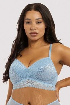 Deja Day Emma Lavender Wireless Bra