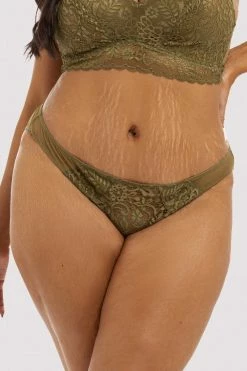 Deja Day Knickers Emma Olive Brazillian Brief