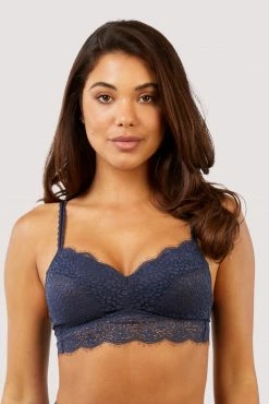 Deja Day Emma Navy Ultimate Comfort Wireless Bra