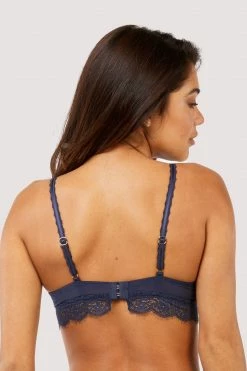 Wholesale 🔔 Deja Day Emma Navy Ultimate Comfort Wireless Bra 🔔 7 Deja Day Emma Navy Ultimate Comfort Wireless Bra