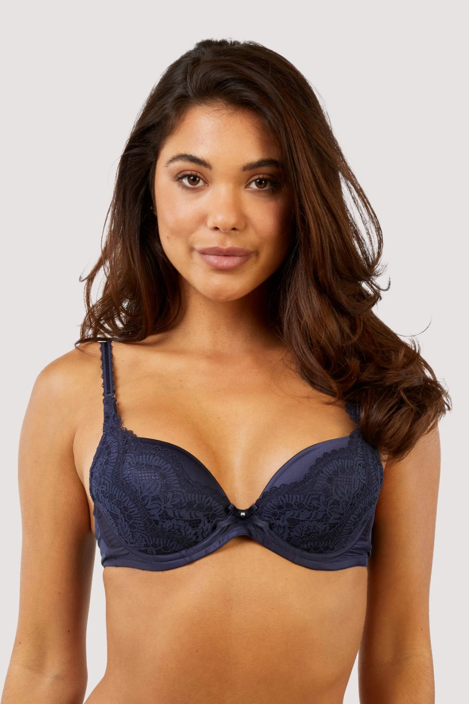 Best reviews of ๐ Deja Day Sophia Navy Plunge & Push Up Bra New In ๐ 1 Deja Day Sophia Navy Plunge & Push Up Bra New In