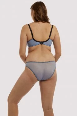 Deja Day Grace Lavender Mesh Brief