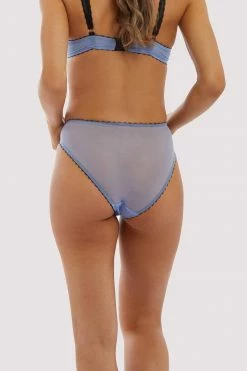 Deja Day Grace Lavender Mesh Brief