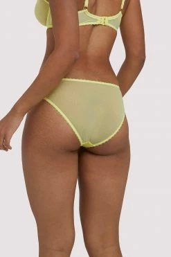 Deja Day Knickers Grace Lemon Yellow Brief