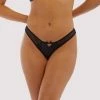 Deja Day Sophia Black Brazilian Brief Knickers
