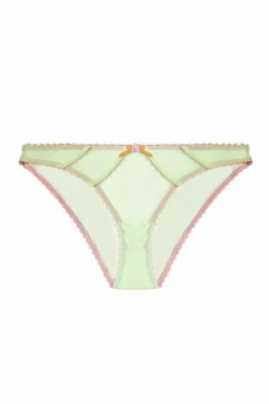 Deja Day New In Grace Green Mesh Brazilian Brief